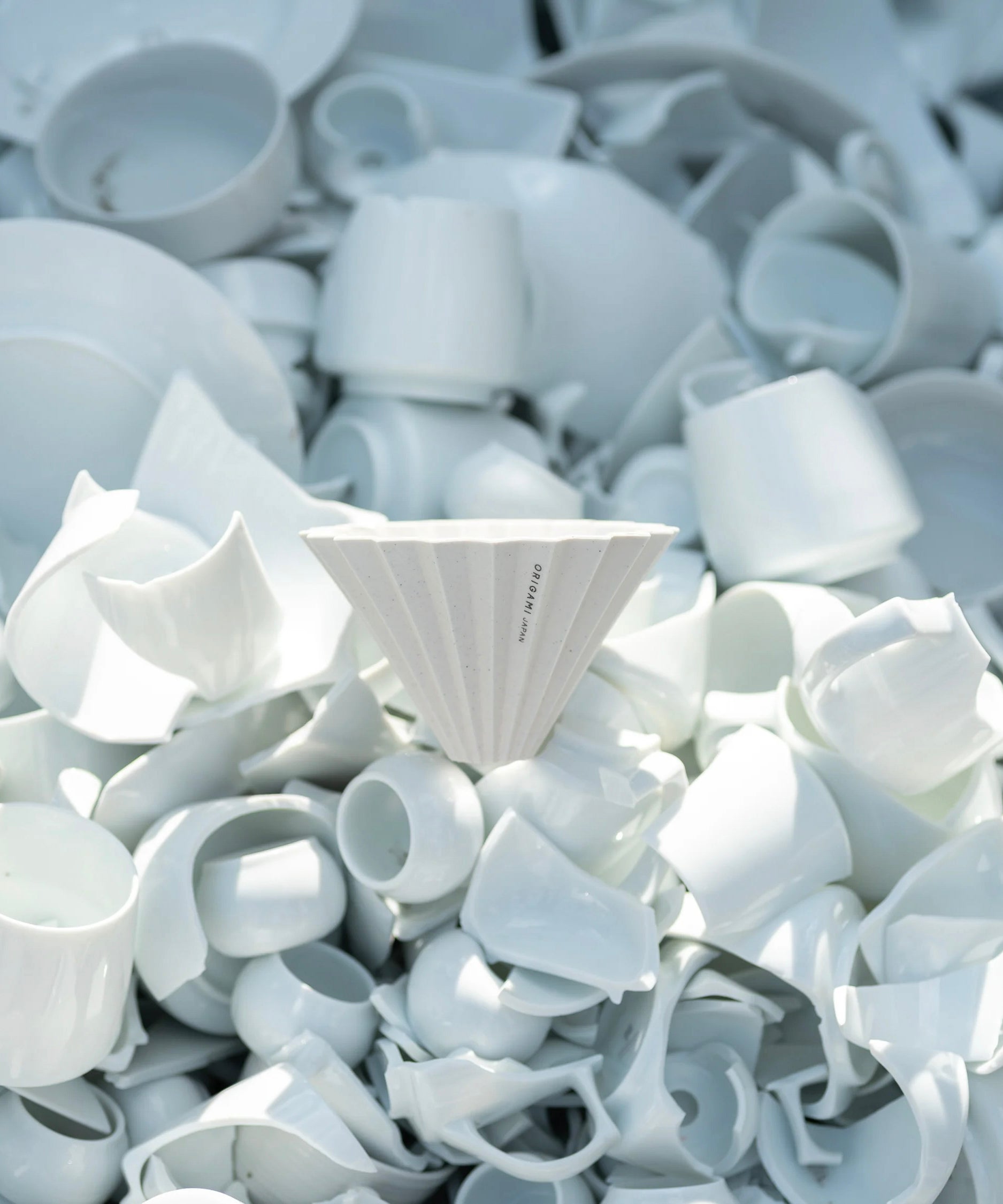 ORIGAMI ReWork Ceramic Dripper- Medium for 1-4 Cups Brewing