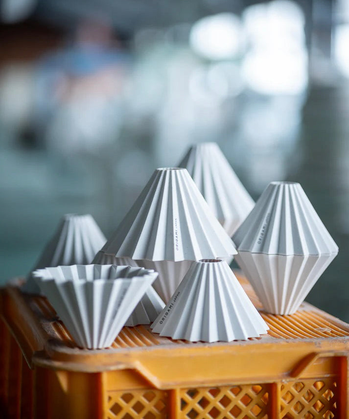 ORIGAMI ReWork Ceramic Dripper- Medium for 1-4 Cups Brewing
